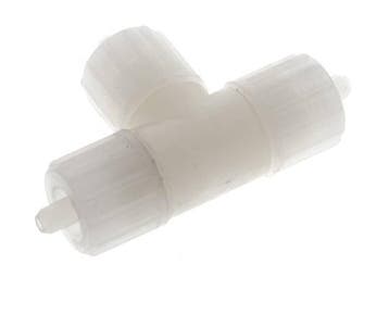 10X4Mm PVDF T-Vormige T-Stuk Knelfitting 10 Bar PVC En PA, Verzenden, Nieuw