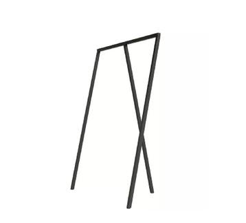 1x Hay Loop Stand Wardrobe Zwart Nieuw, Nieuw, Metaal, Staande kapstok, 100 tot 150 cm