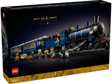 LEGO Ideas - De Oriënt-Express 21344 - 8 minifiguren - 2540, Verzenden, Nieuw