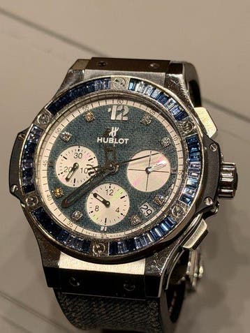 Hublot - Big Bang Jeans Chronograph - Lim. Edt. 125/250 pcs, Nieuw