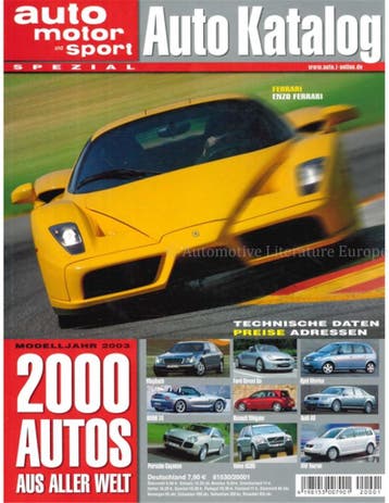 2003 AUTO KATALOG DUITS 46, Boeken, Nieuw, Author