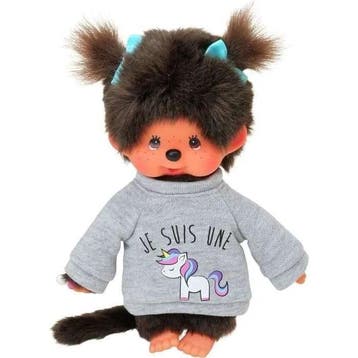 MONCHHICHI - Licorne 20 cm (pluche, pop - knuffels), Verzenden, Nieuw