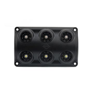 Horpol LED Interieurlamp Zwart 12-24V | Wit + Rood, Ophalen of Verzenden, Nieuw