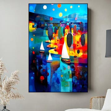 Jowita Skalska - Beyond the Blue XXL, Antiek en Kunst