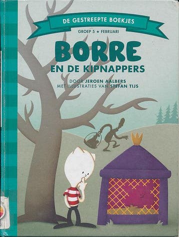 De gestreepte boekjes Borre en de kipnappers groep 5, Verzenden, Nieuw