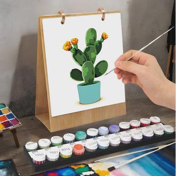 2026 Creatieve Kalender: Schilderen op Nummer Kit met Handge, Verzenden, Nieuw