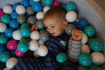 Baby Ballenbad Grijs 90cm | Laatste Stuks!, Ophalen of Verzenden, Nieuw, Brandweerpaal, Aanbouwonderdeel
