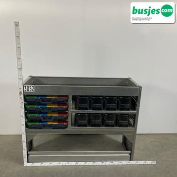 Aluca bedrijfswageninrichting 1250x420x950mm (3052), Auto diversen, Overige Auto diversen, Ophalen of Verzenden