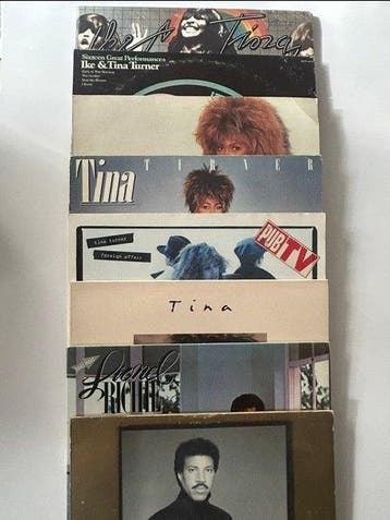 Ike & Tina Turner, Lionel Richie, Tina Turner - 8 x albums -, Nieuw in verpakking