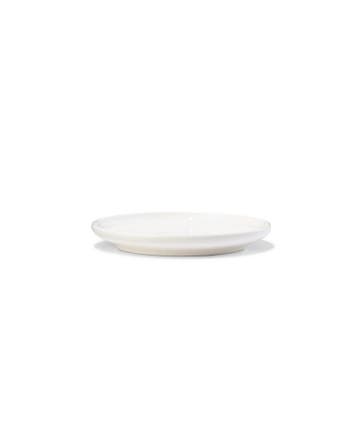 HEMA Schotel Ø14cm Knap new bone china wit, Verzenden, Nieuw