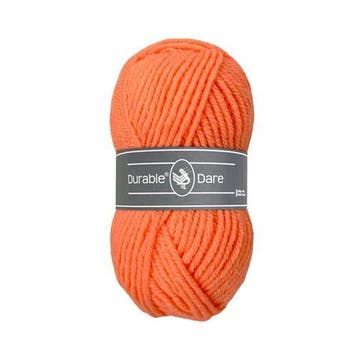 Durable Dare 2194 Orange - Haakgaren / Breigaren, Ophalen of Verzenden, Nieuw, Breien of Haken, Wol of Garen