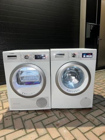 TOPSET! BOSCH 9KG WI-FI IDOS WASMACHINE BOSCH 9KG WPDROGER!, Energieklasse A of zuiniger, Minder dan 85 cm, 8 tot 10 kg, Ophalen of Verzenden
