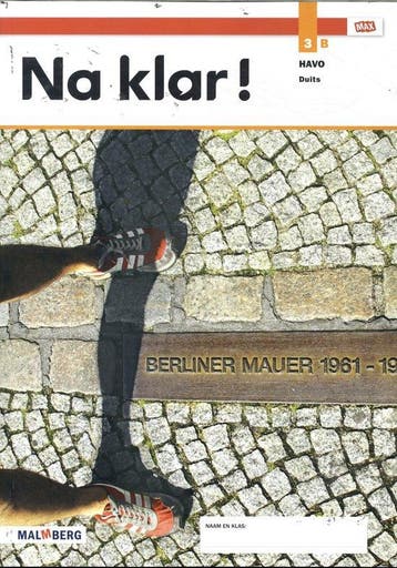 9789402064308 Na klar! leerjaar 3 havo duits Leerwerkboek B, Verzenden, Zo goed als nieuw, Malmberg
