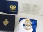 Figuur - Fabergé style - Crystal Palace Imperial ornament, Nieuw