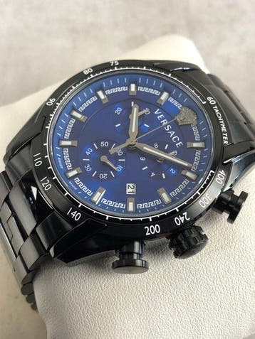 Versace - V-Ray Chronograph - Zonder minimumprijs - VE2I005, Nieuw