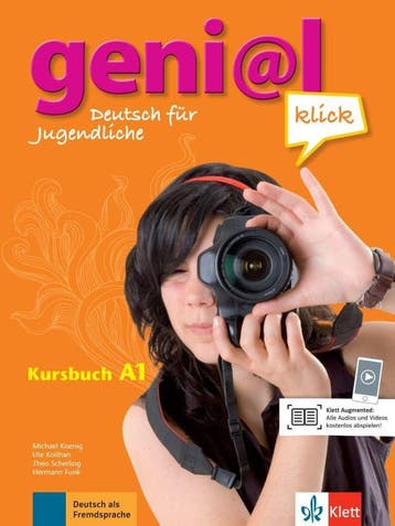 genil klick A1   Kursbuch mit 2 Audio Download 9783126062800, Zo goed als nieuw