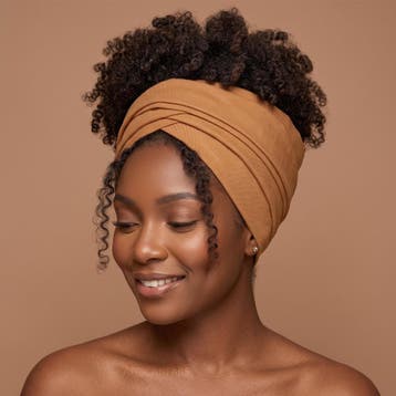 Afrikaanse hoofddoek Khaki - headwrap, Kleding | Dames, Ophalen of Verzenden, Nieuw