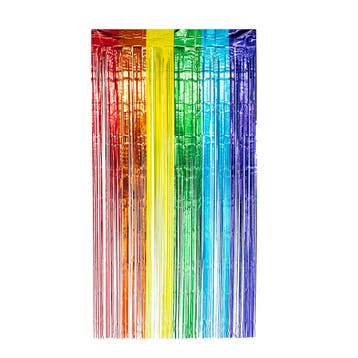Foliegordijn Metallic regenboog, Ophalen of Verzenden, Nieuw