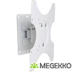 Techly ICA-LCD 2900WH 37  Wit flat panel muur steun, Verzenden, Nieuw