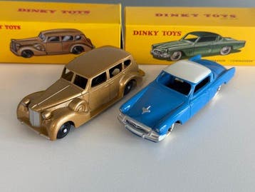 dinky Norev 1:43 - Modelauto (2) - Packard Eight Sedan Ref, Nieuw