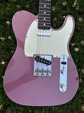 Fender Telecaster Custom Shop NOS Burgundy Mist 2012, Ophalen of Verzenden, Zo goed als nieuw, Solid body, Fender