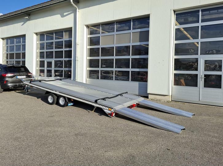 AANBIEDING: Algema Fit-Zel autotransporter 485x209 3000kg, Auto diversen, Aanhangers en Bagagewagens, Nieuw, Ophalen