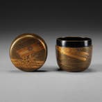 Theebus - Lak, Wajima-lakwerk - Mokudai Shunpan, Antiek en Kunst