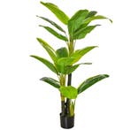 TRUUSK Kunstmatige Bananenboom 150 cm - Decoratieve Kunstpla, Verzenden, Nieuw