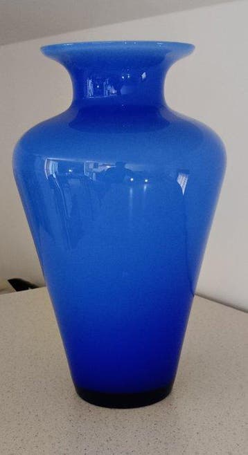 Balustervaas - Incamiciato - Glas, 34 cm, Antiek en Kunst