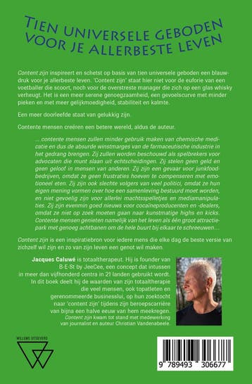 Content zijn 9789493306677 Jacques Caluwé, Verzenden, Zo goed als nieuw, Jacques Caluwé