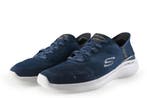 Skechers Instappers in maat 42 Blauw, Overige typen, Zo goed als nieuw, Skechers, Verzenden