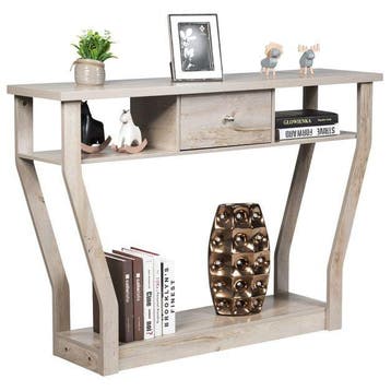 2dekans | Coast Console Tafel met Lade en Plank - 3 Laags -, Ophalen of Verzenden, Zo goed als nieuw