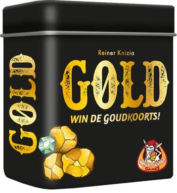Gold - Kaartspel in Blik | White Goblin Games - Kaartspellen, Verzenden, Nieuw