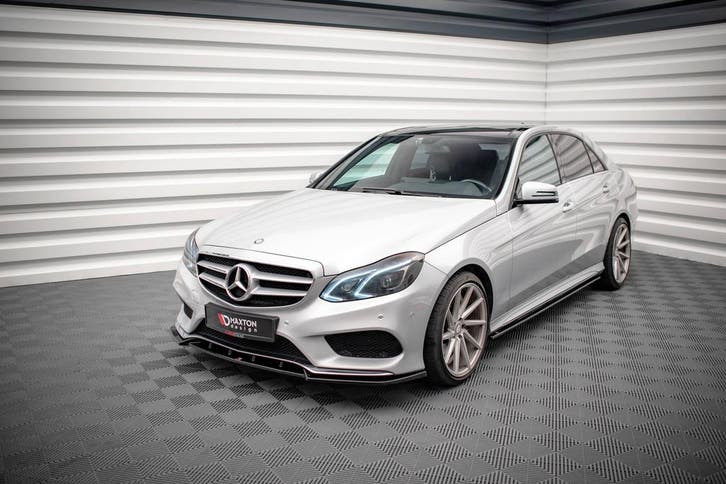 Maxton Splitters (set) Mercedes-Benz E AMG-Line Sedan W212, Auto diversen, Tuning en Styling, Verzenden