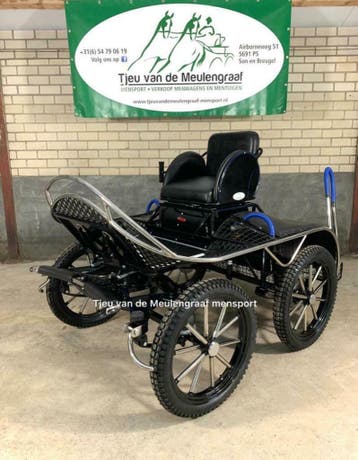 NIEUW!! Marathonwagen recreatiewagen( mini)shetland tm Full, Dieren en Toebehoren, Nieuw, Marathonwagen, Paard of Pony