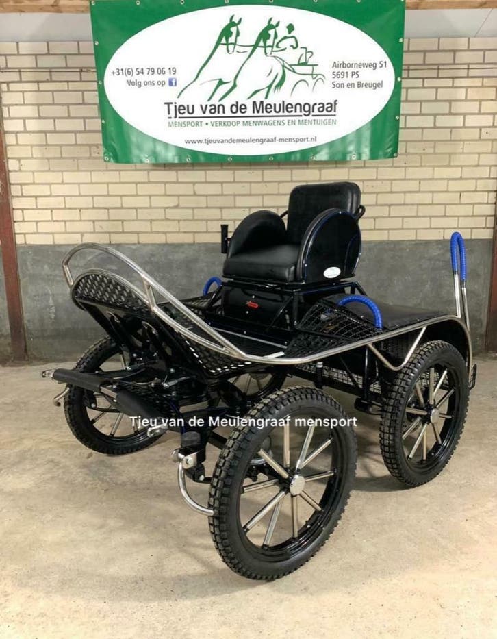 NIEUW!! Marathonwagen recreatiewagen( mini)shetland tm Full, Dieren en Toebehoren, Rijtuigen en Koetsen, Marathonwagen, Nieuw