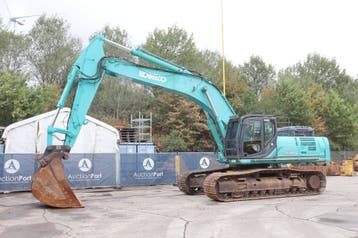 Veiling: Rupsgraafmachine Kobelco SK500LC-9 Diesel 2014, Ophalen, Graafmachine