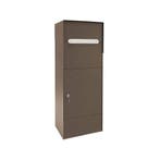 STOER! Cardiff pakketbrievenbus XXL staal - corten-look, Verzenden, Nieuw