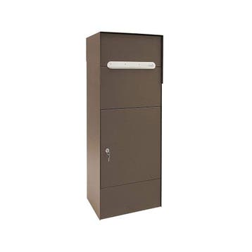 STOER! Cardiff pakketbrievenbus XXL staal - corten-look, Verzenden, Nieuw