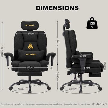 Ergonomische Bureaustoel -  Office Chair - Gamestoel - Volwa, Verzenden, Zo goed als nieuw
