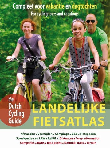 Landelijke fietsatlas 9789463690850 J.F.G. Eberhardt, Verzenden, Zo goed als nieuw, J.F.G. Eberhardt