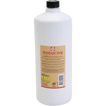 Inkt, zwart, 1000 ml/ 1 fles, Nieuw
