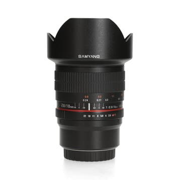 Samyang 10mm f/2.8 AS NCS CS - Micro Four Thirds, Ophalen of Verzenden, Zo goed als nieuw