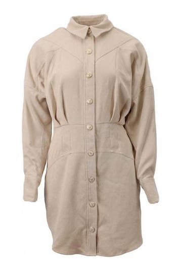 Josh V Jurk in maat S Beige, Kleding | Dames, Josh V, Verzenden, Zo goed als nieuw, Beige