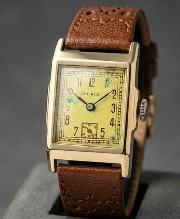 pierce - Art Deco Tank mechanical - Zonder minimumprijs -, Nieuw