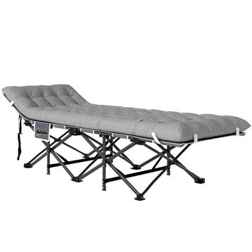 Veldbed Opvouwbaar Campingbed Met Matras Kussen Zijtas 190 X, Verzenden, Nieuw