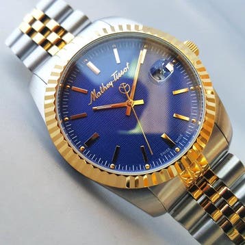 Mathey-Tissot - Cyclops Loupe - Sun Bezel - 18K Gold - Swiss, Nieuw