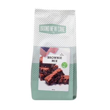 BrandNewCake Vegan Brownie-mix 500g, Verzenden, Nieuw