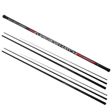 Ultimate Superior Match Pole Vaste Hengel Set 11m, Watersport en Boten, Verzenden, Nieuw