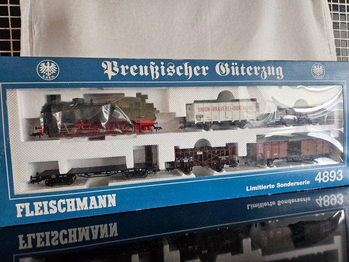 Fleischmann H0 - 4893 - Treinset (1) - Pruisische, Hobby en Vrije tijd, Modeltreinen | H0